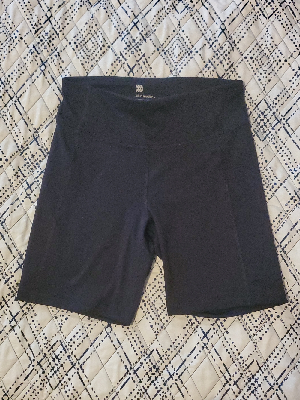 Soft Black High-Rise Bicycle Shorts